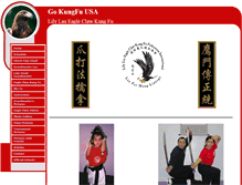 Tablet Screenshot of goldeneaglemartialarts.com